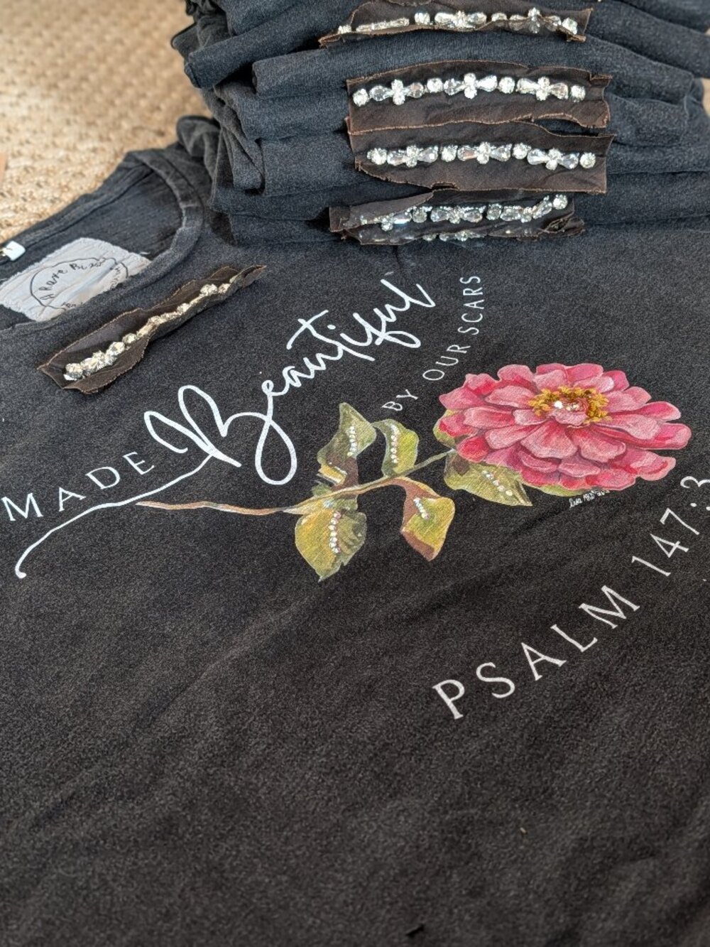 RARE BIRD "MADE BEAUTIFUL BY OUR SCARS" (MY MOST FAVORITE TEE)
